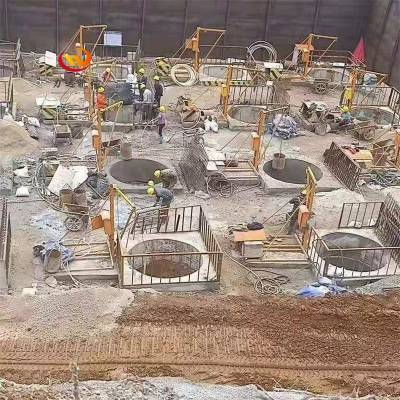 人工挖孔桩施工中的关键设备 吊机与模板的选择与使用